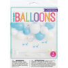 15 BALLOONS ARCH KIT 1ST BIRTHDAY BLUE & WHITE - Image 2