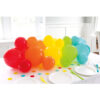 BALLOONS CENTERPIECE KIT & CONFETTI CUTOUT COLORFUL - Image 2