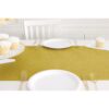 PLASTIC TABLE RUNNER GLITTER GOLD 33X270CM - Image 3