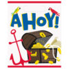 LOOT BAGS AHOY MATEY PIRATE 8PCS