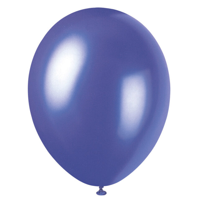 BALLOONS PEARLIZED PURPLE 30.5CM 8PCS
