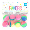 BOUNCE BALLS STRIPES PASTEL 35MM 8PCS - Image 2