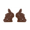 PLASTIC MOULD BUNNY SITTING 4 CELLS 79X58X12MM