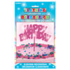 HAPPY BIRTHDAY TOPPER FLASH PINK - Image 2