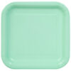 PARTY PLATES MINT 23CM 14PCS
