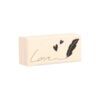 WOODEN STAMP LOVE 57X26MM