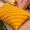 CUSHION COVER PACO VELVET GOLDEN GLOW YELLOW 40X60CM - Image 4