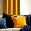 CUSHION COVER REBEL GOLDEN GLOW YELLOW 45X45CM - Image 3