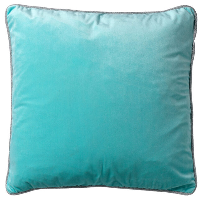 CUSHION COVER FINN ANTIGUA SAND BLUE 45X45CM