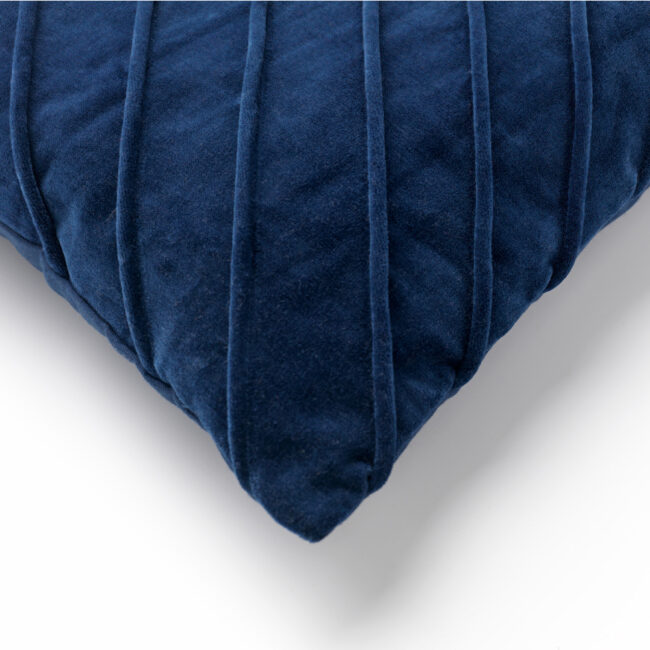 CUSHION COVER PACO COTTON INSIGNIA BLUE 40X60CM - Image 3