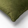 CUSHION COVER FINN VELVET CHIVE GREEN 45X45CM - Image 2