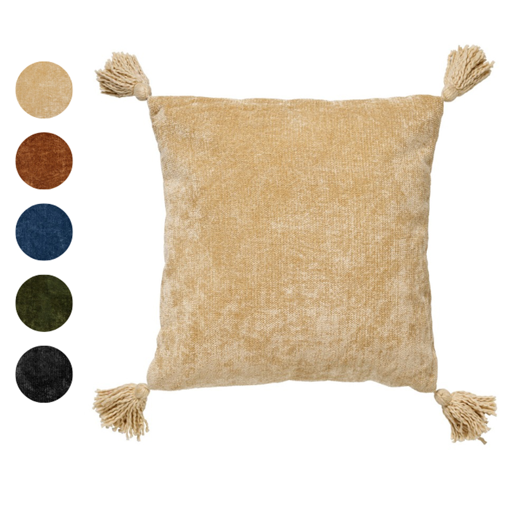 CUSHION COVER NINO COTTON CHIVE 45X45CM