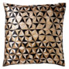 CUSHION COVER ROLETTE RAVEN GOLD BLACK 45X45CM