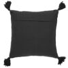 CUSHION COVER NINO COTTON RAVEN BLACK 45X45CM - Image 2