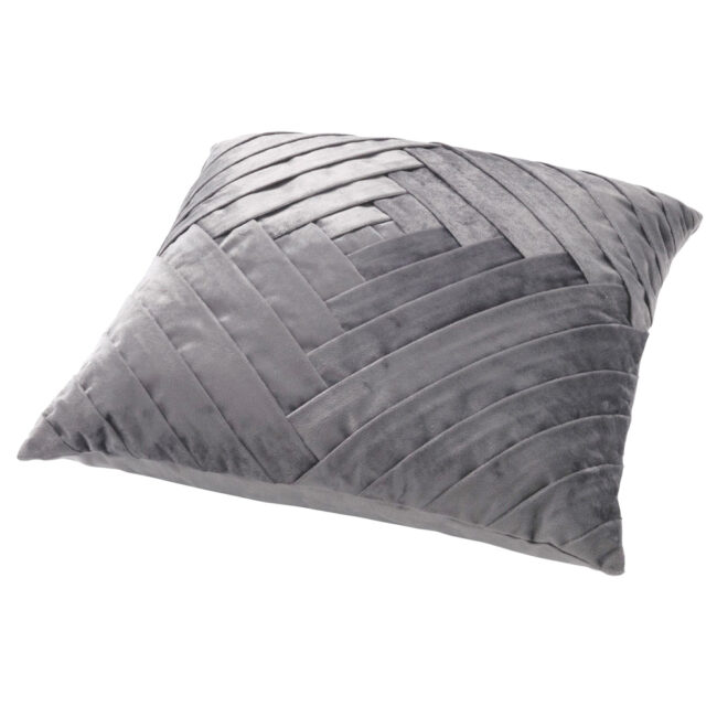 PILLOW COVER PHILLY CHARCOAL GREY 45X45CM - Image 3