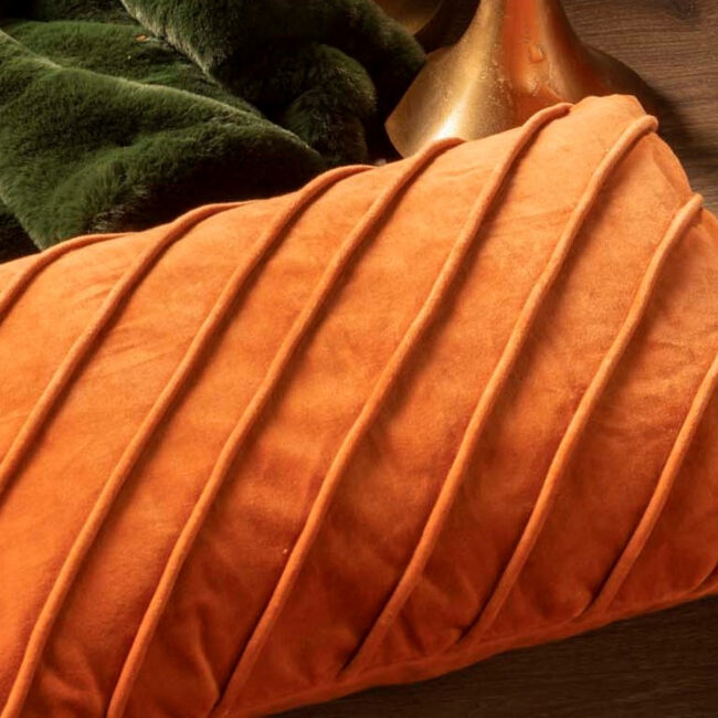 CUSHION COVER PACO POTTER'S CLAY ORANGE 40X60CM - Image 3