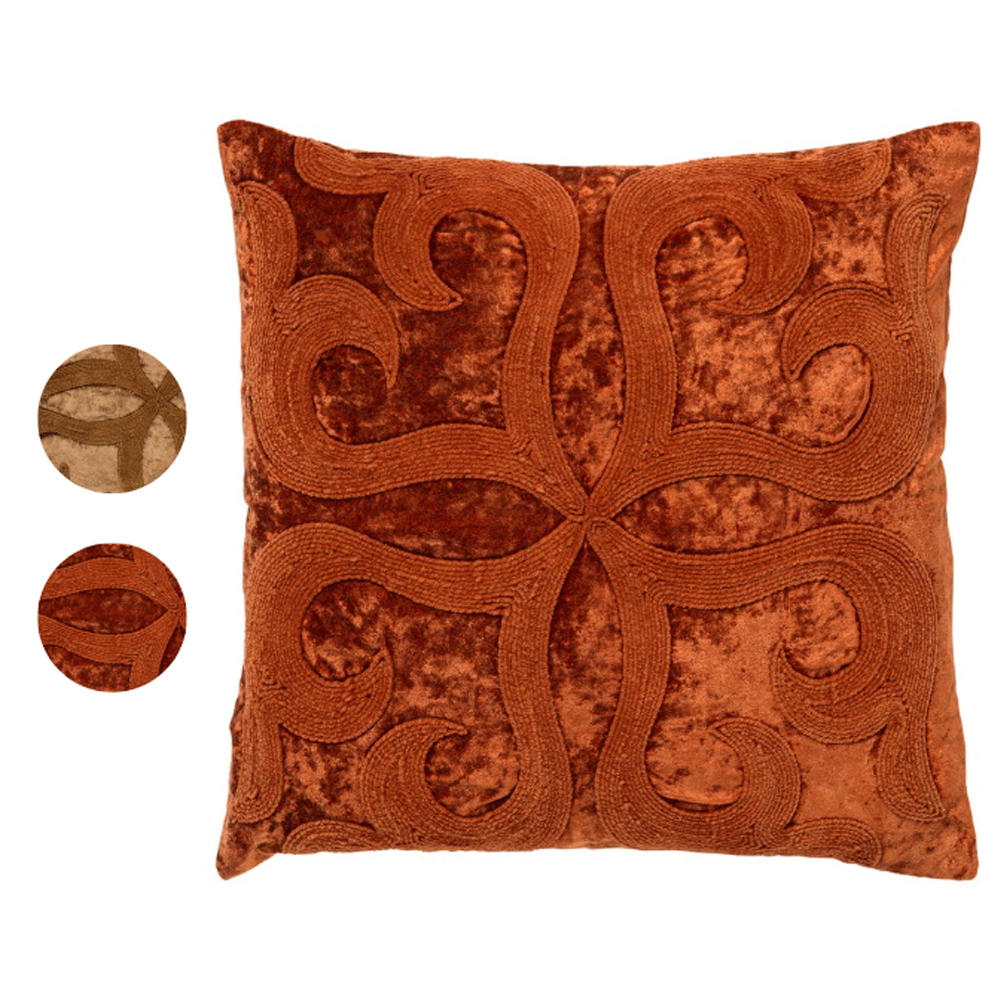 CUSHION COVER AVALON POTTER'S CLAY 45X45CM