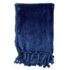 PLAID ZIGGY FLEECE INSIGNIA BLUE 140X180CM