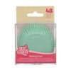 BAKING CUPS MINT GREEN 50X32MM 48PCS