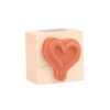 WOODEN STAMP HEART 31X31MM - Image 2