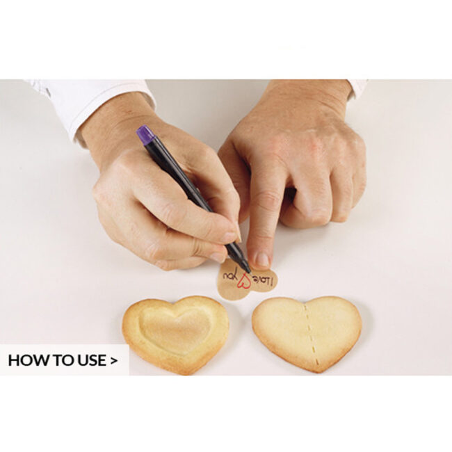 HEART SHAPED PASTRY CUTTER & 80 SHEETS 75X70XH4MM - Image 4