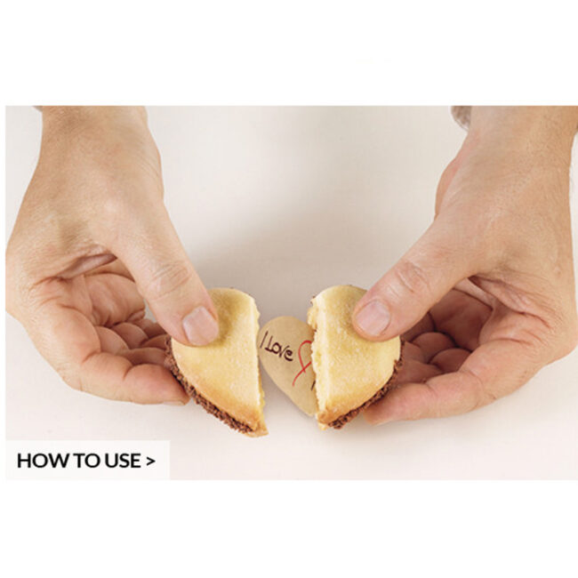 HEART SHAPED PASTRY CUTTER & 80 SHEETS 75X70XH4MM - Image 9