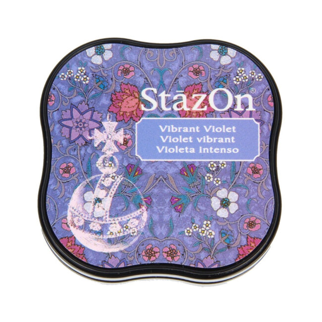 STAZON MIDI INK VIBRANT VIOLET 6X6X2.5CM