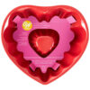 HEART FLUTED TUBE PAN RED 20CM - Image 2