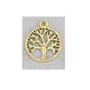 HANGING TREE OF LIFE METALLIC GOLD 20MM 50PCS - Image 2