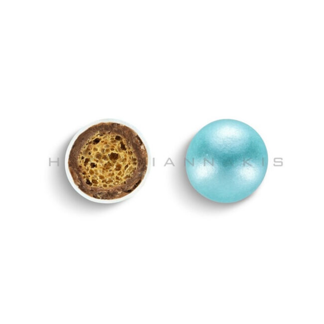 CRISPY DRAGEE BOX PEARLESCENT LIGHT BLUE 700GR