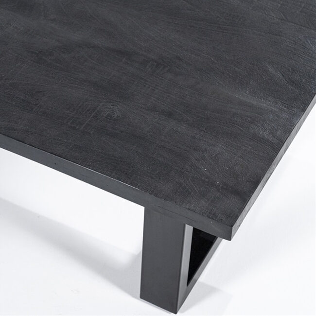COFFEE TABLE MANGO BLACK 120X70X40CM - Image 3