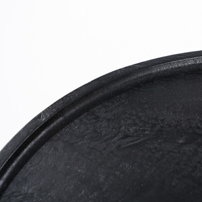 COFFEE TABLE RON ROUND BLACK 80X80X32CM - Image 4