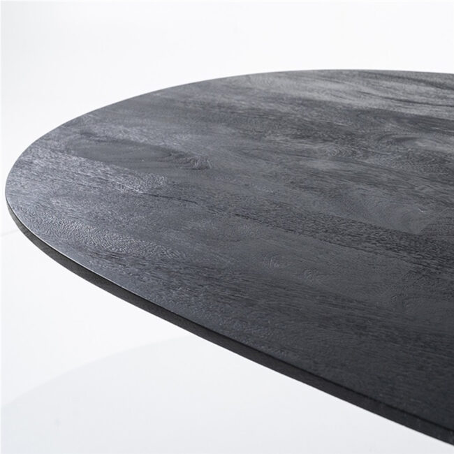 DINING TABLE ARON BLACK 250X110X76CM - Image 7