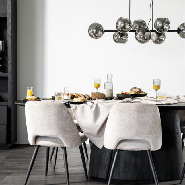 DINING TABLE ARON BLACK 250X110X76CM - Image 3