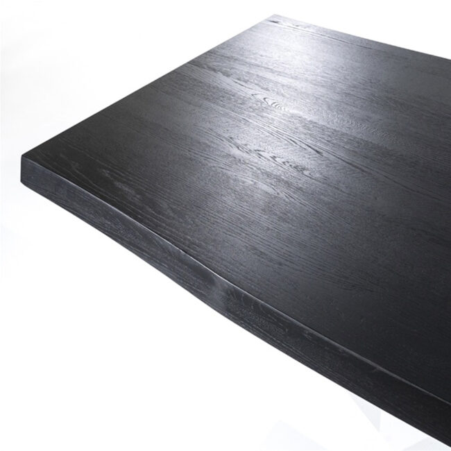 DINING TABLE WITH SPIDER LEG BLACK 240X105X80CM - Image 3