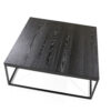 COFFEE TABLE ROBIN BLACK 80X80X30CM - Image 2