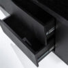CABINET HELSINKI 4 DOORS & 2 DRAWERS BLACK 200X42X220CM - Image 7
