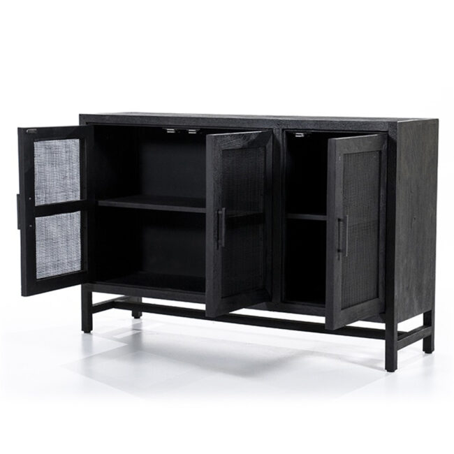 DRESSER VIC 3 DOORS 125X35X80CM - Image 4