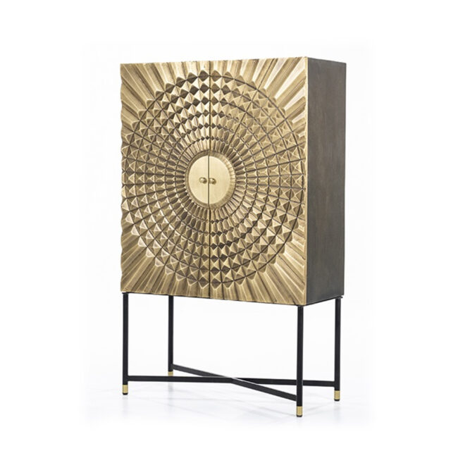 DRESSER NOA 2 DOORS 90X40X145CM - Image 3