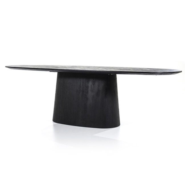 DINING TABLE ARON BLACK 250X110X76CM - Image 5