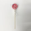 SWIRL LOLLIPOP WHITE & FUXIA