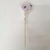 SWIRL LOLLIPOP WHITE & LILAC