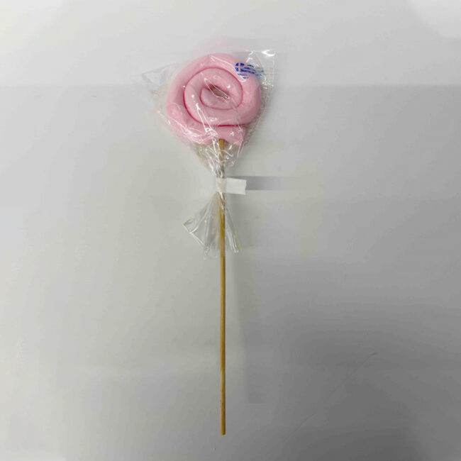 SWIRL LOLLIPOP MEDIUM LIGHT PINK