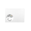 CARDS POLLEN IRIDESCENT WHITE 110X155MM 25PCS
