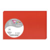 CARDS POLLEN CORAL RED 82X128MM 25PCS