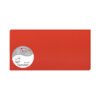 CARDS POLLEN CORAL RED 106X213MM 25PCS