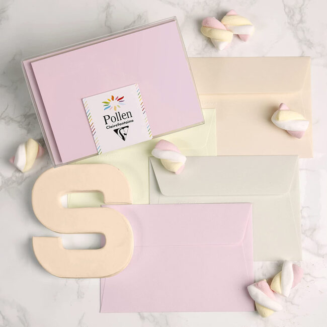 SET OF 20 CARDS 110X115MM & 20 ENVELOPES POLLEN SWEETY 114X162CM - Image 3