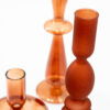 SET OF 3 CANDLE HOLDERS AURORA BRICK - Image 2
