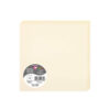 FOLDED CARDS POLLEN CREAM 160X160MM 25PCS