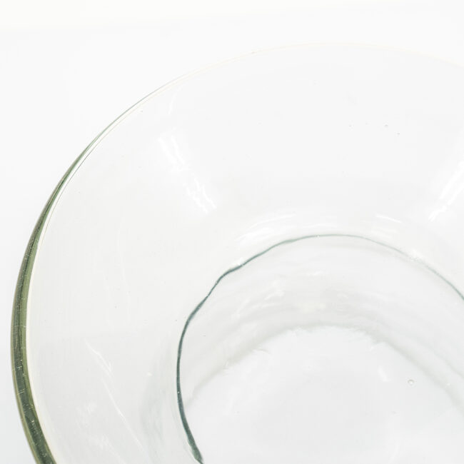 SIDE TABLE KOTI CLEAR GLASS D38XD30X42CM - Image 3